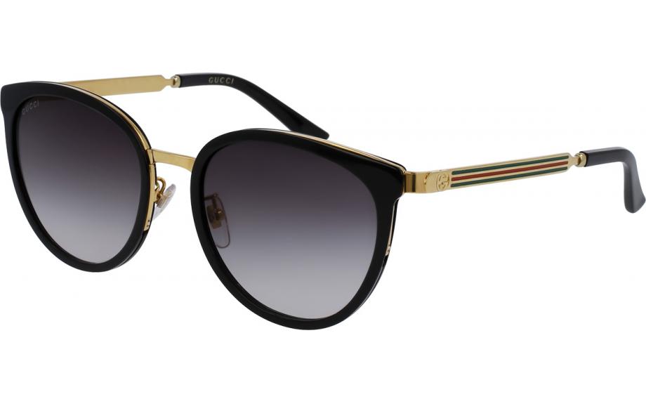 Gucci GG0077SK 001 56 Sunglasses Glasses Station